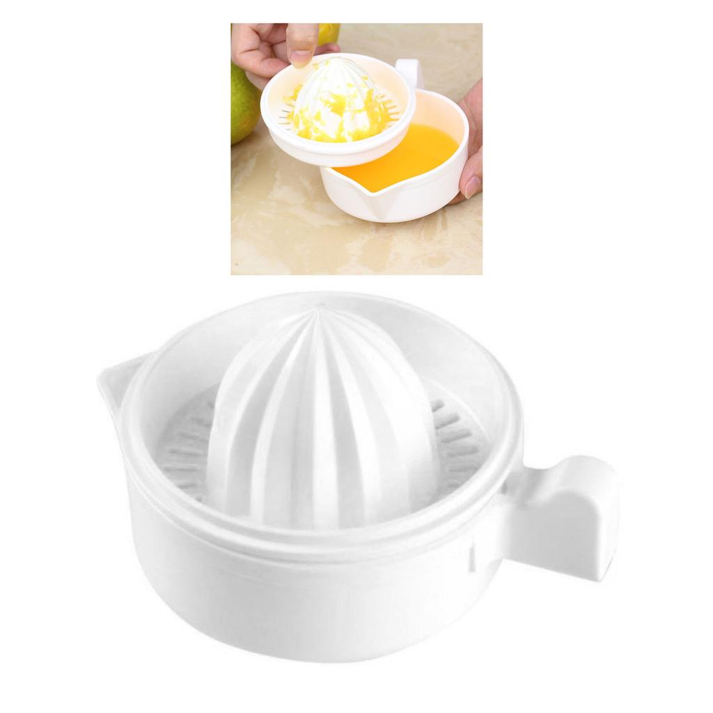 Fruit Press Juicer Manual Mini Reliable Portable Rugged Highly Efficient Lemon Squeezer for Home Kitchen