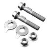 Suspension Arm Alignment Eccentric Adjustment Cam Bolt Heavy Duty Camber Adjuster Bolt Set 10mm Replacement Easy To Install