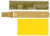 Fujimi Models Parts Series 126 Imperial Japanese Navy Aircraft Carrier Ryujo Genuine Wooden Deck Decals Model 1/700 Grade-Up No. (First Refit)