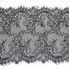 (3 meters/lot) 26cm White eyelash lace fabric Decoration Love Wedding dress accessories