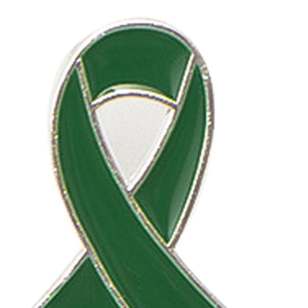 Green Small Size Breastpin Elegant Comfortable Feel Simple Fashionable Alloy Brooch Pin for Work Dating