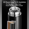 Thermos Cup 304 Stainless Steel Business Gift Tea Water Cup Smart Temperature Display Thermos Cup Water Bottles