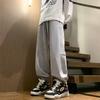 Trendige Marke Herren Jogginghose Herbst Neu Einfarbig Studenten Leggings Herren Locker Weite Hosen Herren Freizeithosen