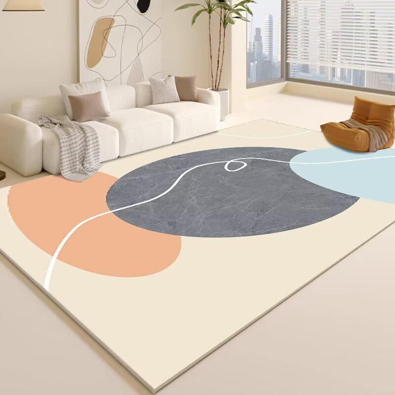 Simple Style Carpet for Living Room Abstract Decoration Large Carpets Non-slip Children's Bedroom Rug 200x300cm Coffee Table Mat