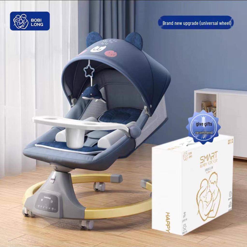 Multifunctional Electric Baby Rocking Chair - Soothing and Comforting Cradle for Infants