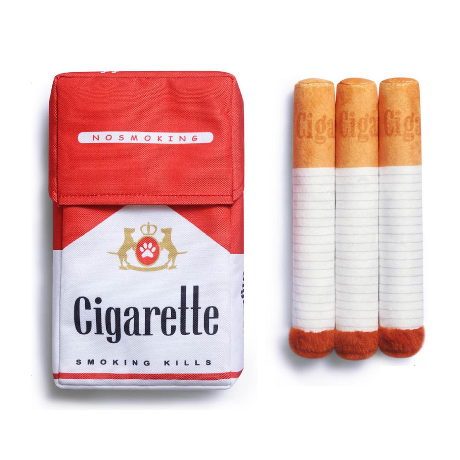 

Dog Voice Toy Simulation Cigarette Box Gnawing Pet Toy