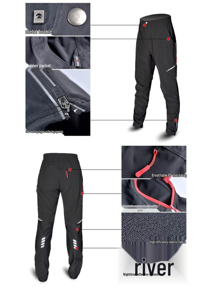 2016 New Men's Breathable Spring/Summer Cycling & Climbing Pants, Sweat-Absorbent Korean-Style Activewear