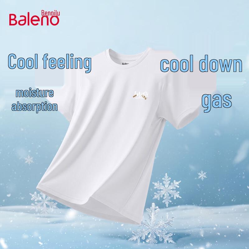 Baleno Men s Ice Silk Quick-Dry Loose Fit T-Shirt 4XL