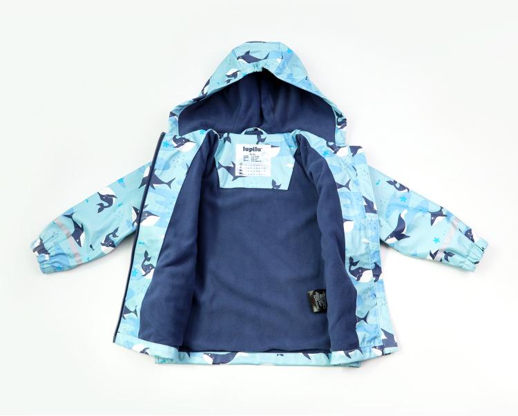 Dětská nepromokavá PU pláštěnka s velvetovou podšívkou pro chlapce a dívky v mateřské škole – Ideální na jaro a podzim.