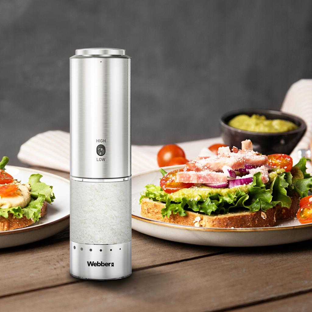 Electric Pepper And Salt Grinder Battery Usb Salt Grinder