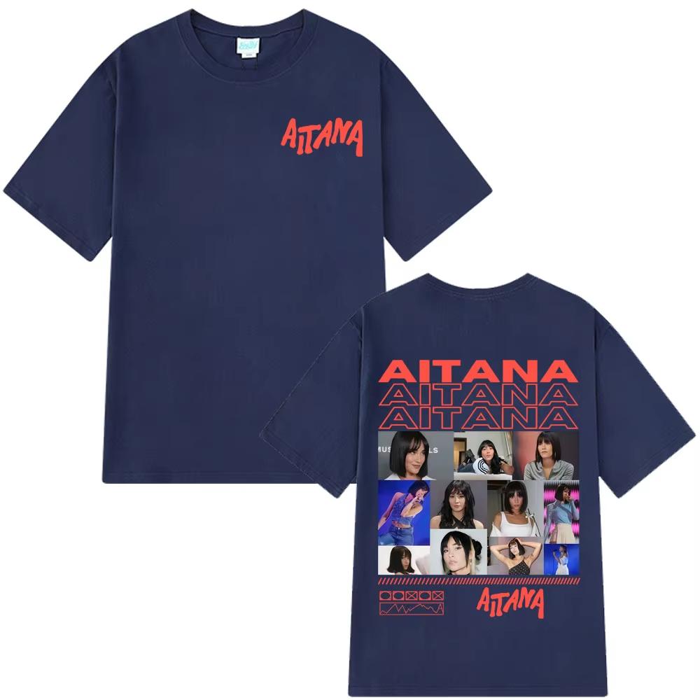 Singer Aitanas Ocana T-Shirts Men Women Summer Aesthetic Trendy Cotton Loose T Shirt Cotton Fashion Tee Shirt Oversized T-shirts