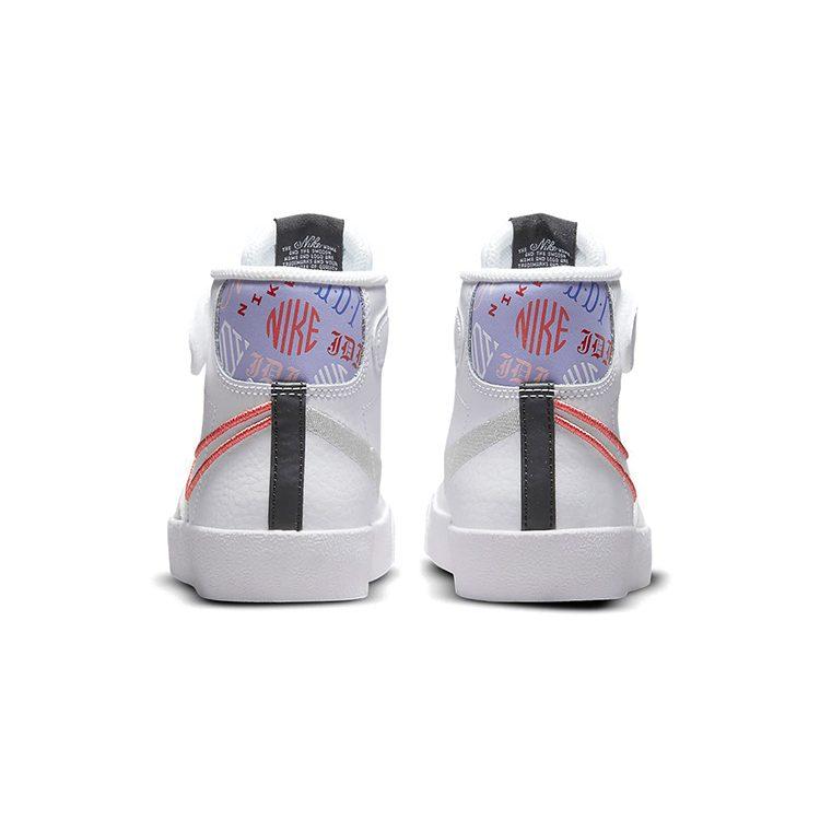 Nike Blazer 77 SE Resistenti all'Abrasione Antiscivolo Scarpe da Skateboard Mid-top Bianco Grigio Viola DJ0266-100