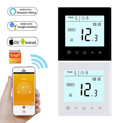 MINCO HEAT MK100 Smart Tuya WiFi Termostat de pardoseală caldă pentru încălzire electrică, controler de temperatură, cazan pe gaz, încălzire a apei