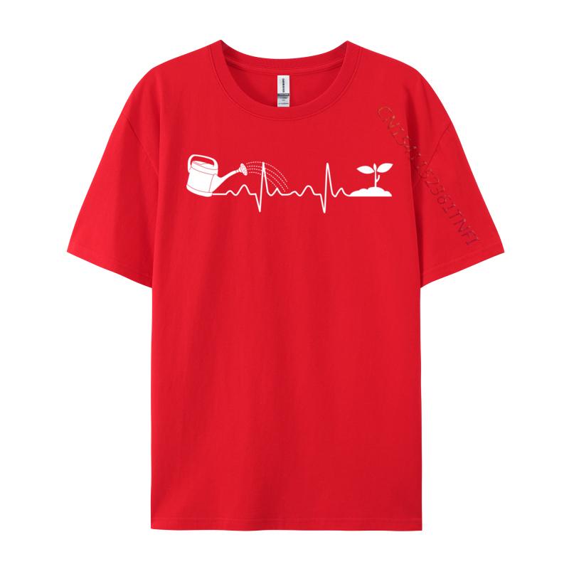 Gardening Watering Can Heartbeat Rife Unisex Tops Tees Gaming Heartbeat Clothing Gamer Heartbeat T Shirt Clothing Shirt Group S