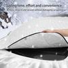 Windshield Cover For Ice And Snow Thicken Ice Snow Sun Cover Windshield Cover Sun Shade Frost Guard Snow Ice Removal Protector