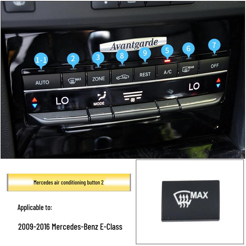 

Mercedes-Benz E-Class W212 AC Button Switch for E200/E300/E350 Center Console