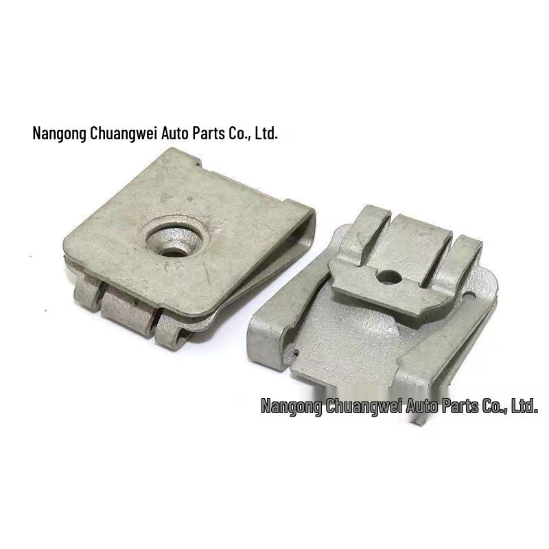 Mercedes Front Bumper Lower Shield Nut & Clip Set M6 Thread