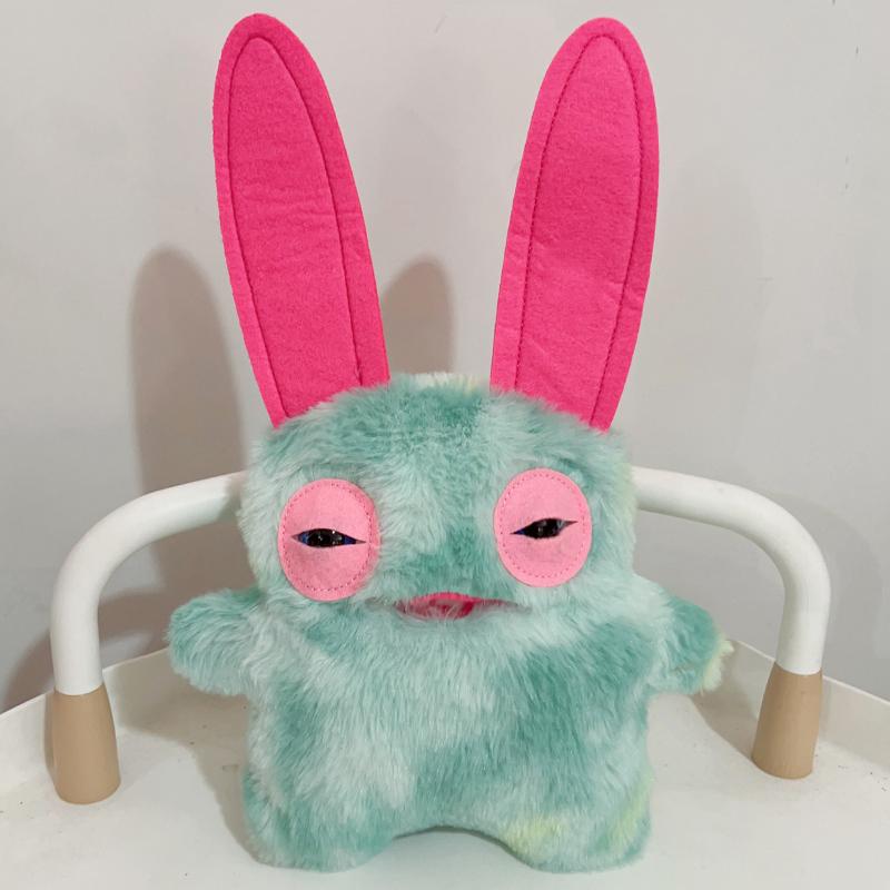 Funny Ugly Cute Monster Plush Toys Assorted Pastel rainbow Hues Soft Fluffy Material Novelty Decorative Gift for Teen Collectors