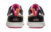 Nike Court Borough 2 Low 2 SE Leather Casual Low top Skateboard Shoes White Black Pink Children Aged 3 7 Years Old DJ0041-100