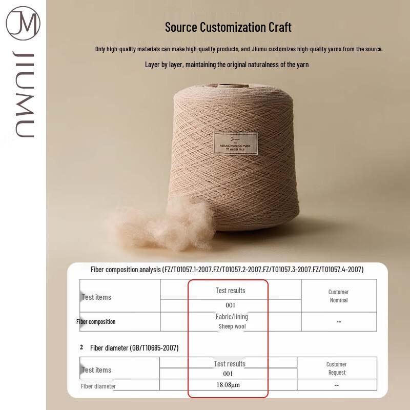 JIUMU Women's Autumn/Winter Thick Knitted Plaid Wool Scarf