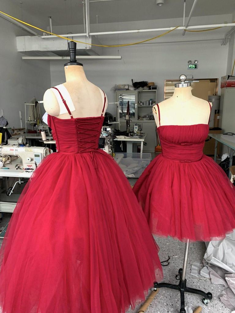 Flowing Immortal Princess Mesh Tie-Waist Dress