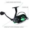 Kołowrotek najwyższej jakości 12 + 1BB Kołowrotek karpiowy 5.2: 1/6. 2: 1 High Speed Przełożenie Kołowrotki Spinning Fishing dla Pesca Słonej Wody