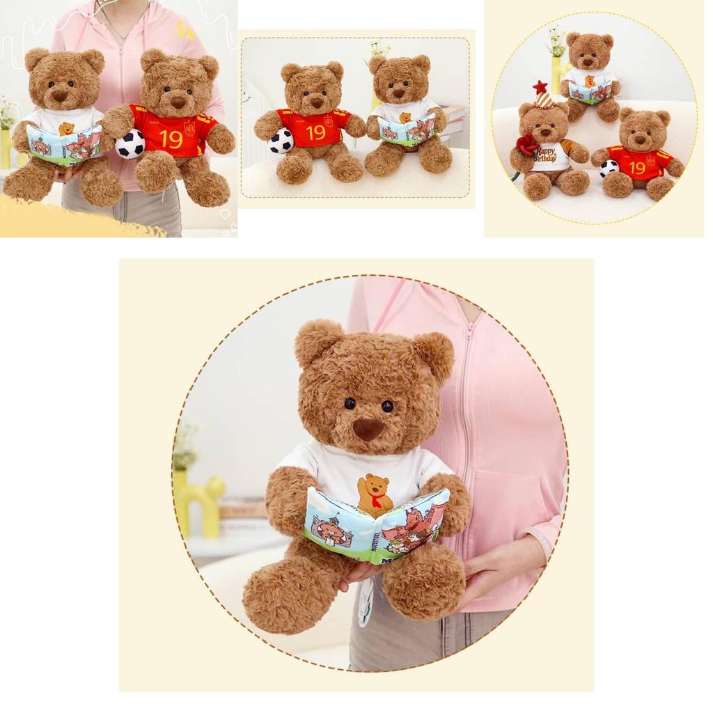 Adorable 40cm Cuddle Flower Gift Bear For Birthdays And Special Occasions Plush Toy