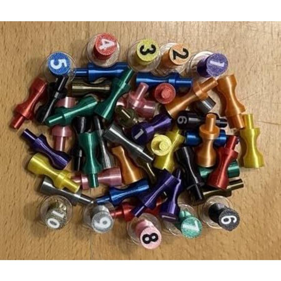 

3D Printed Pegs and Jokers Board Game Sets Complete with Cards and Storage Bag for Family Fun and Educational Play Suitable for United States