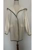European & American Women's Fall/Winter Multi-color Woolen Hooded Coat