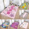 Hüpfspiel Indoor Cartoon Eltern-Kind Spiel Dekoration Teppich Schlafzimmer Bettseite Kinder Zahlenspiel Zimmerdekoration Fußmatte