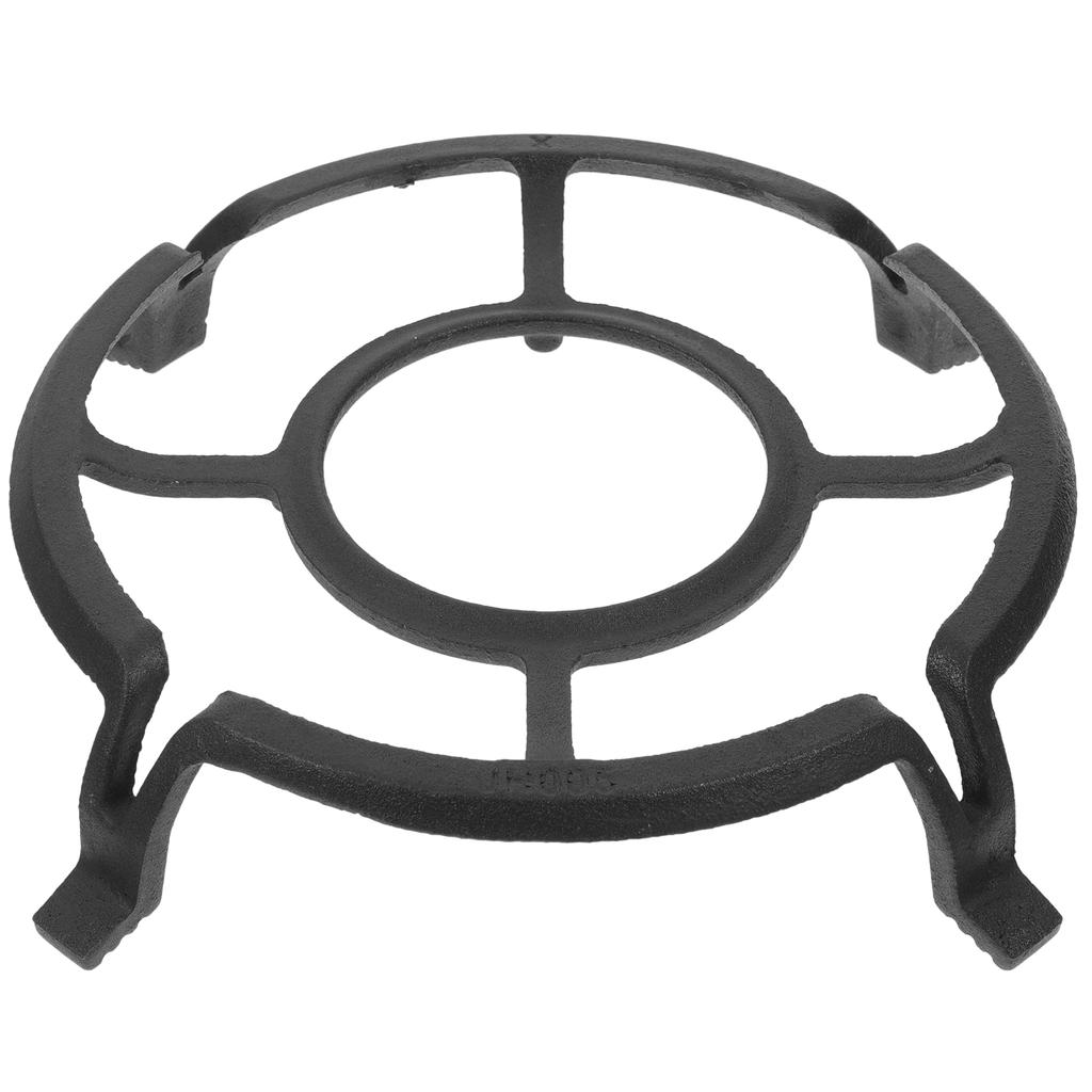 Gusseisen Gasherd Brennerroste Wok-Stützständer Ersatz Universal Topfhalter Gestell Diffusor Kochfeld Herd