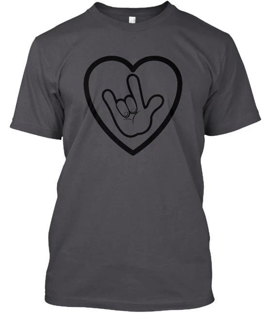 

We Love American Sign Language TTshirt Made in the USA Size S to 5XL 3XL