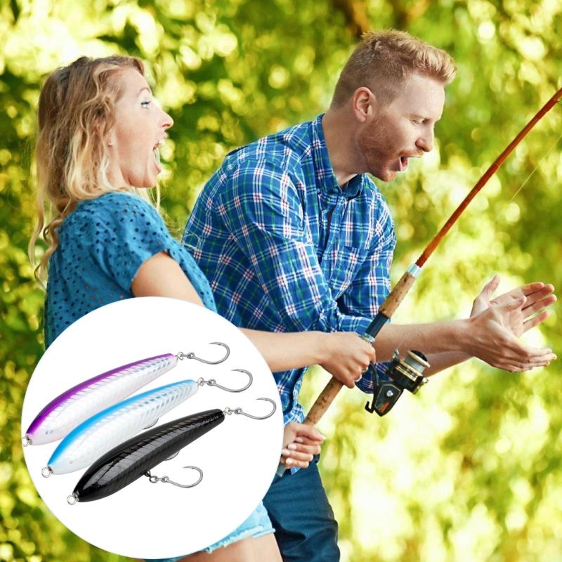 9in 3.5oz Trolling Fishing Baits Lure Floating Pencil Popper Topwater Fishing Lure Crankbait Sea Fishing Lure Fishing