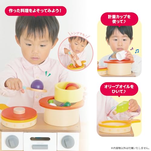 Woodypuddy Erstes Rollenspiel Topf- und Pfannenset, Magnetisch, Holzspielzeug, Rollenspiel, Woodypuddy