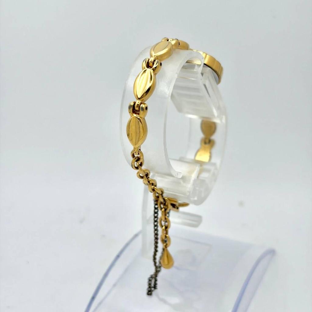 Used [New Battery] SEIKO ALBA Ladies Watch Gold Y150-0A30 910779
