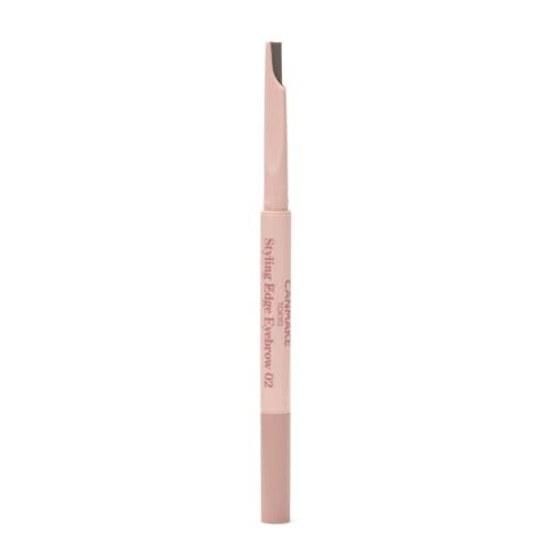 Canmake Styling Edge Eyebrow Pencil Thin Core Brush 02 Ash Brown