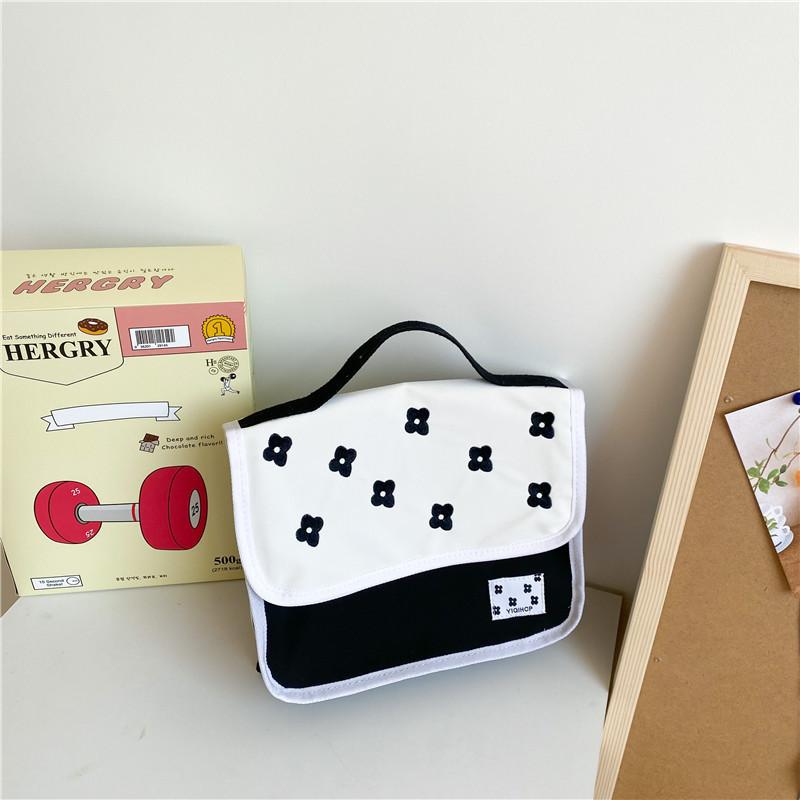 Stylish Korean Inspired Children's Backpack Cute Large Capacity Canvas Daypack For School