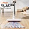 Wireless Vacuum Cleaner with Powerful Suction, Integrated Sweeping & Mopping, Handheld for Hair Removal
