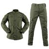 Herr Taktisk Långärmad Kamouflage Uniform Set Andningsbar Slitstark Utomhus Träningsdräkt Vandring Camping Skytte