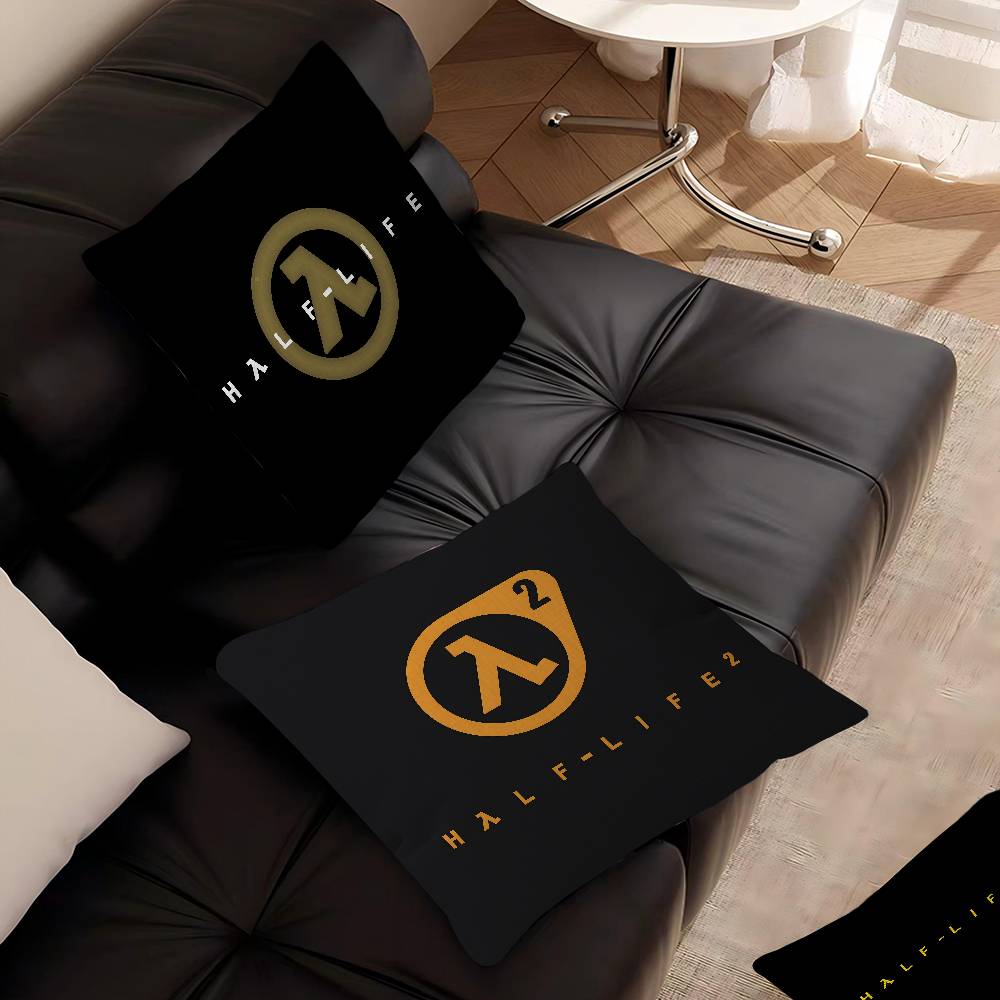 Game H-Half L-Life Office Cushion Pillowcase Car Cushion Cover45X45CM Lumbar Pillowcase Sofa Pillowcover