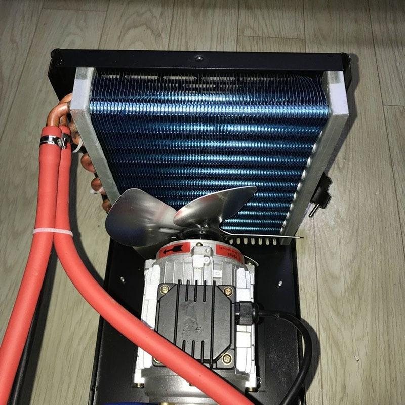 WRC-300A Condenser Copper Tube Cooling Cooling Circulating Water Tank Copper Tube Radiator Cooling Water Tank