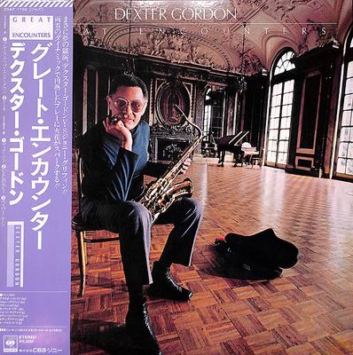 LP Plaat DEXTER GORDON - Great Encounters 25AP1758 CBS SONY 1979 Japan Jazz Gebruikt