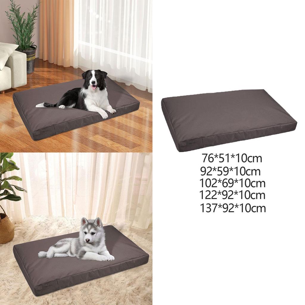 Potah na psí pelíšek se zipem Potah na podložku do psí přepravky pro venkovní cestování v interiéru