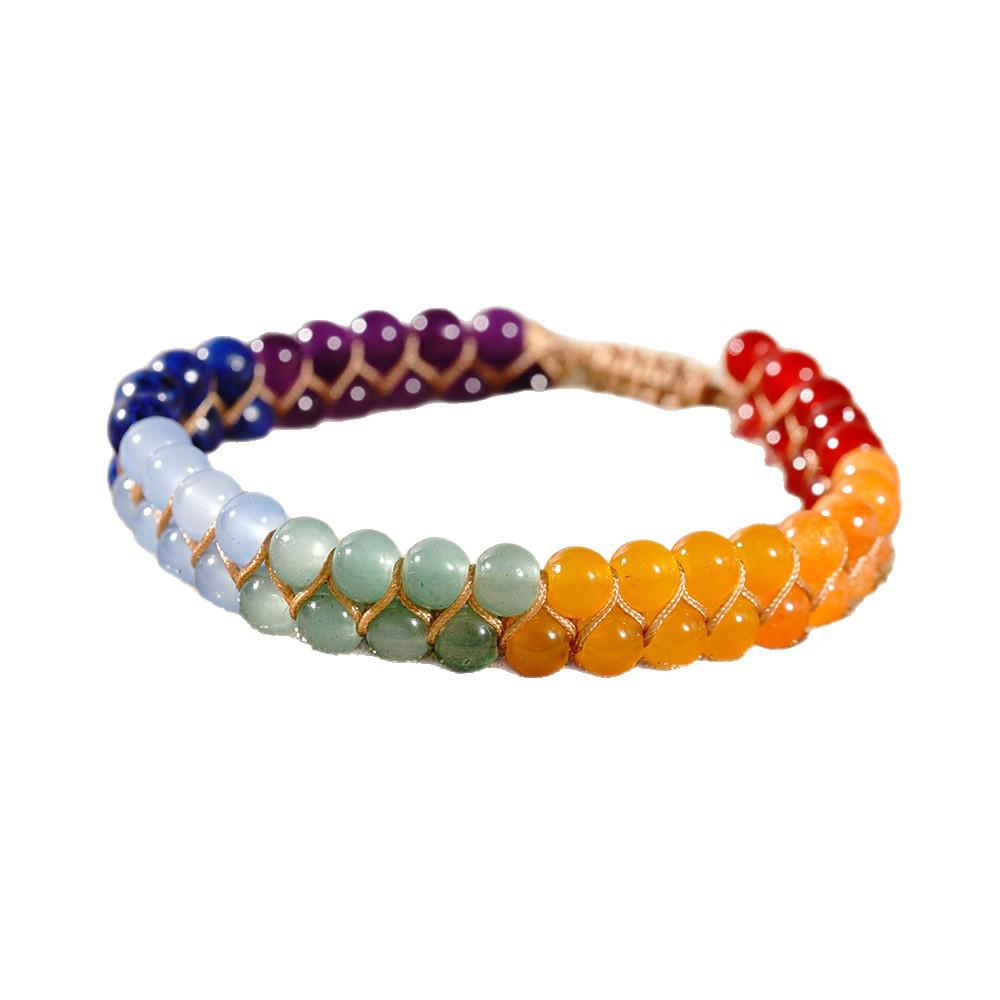 Women's Exotic Crystal Lapis Lazuli Woven Anklet - Water-Resistant & New Arrival