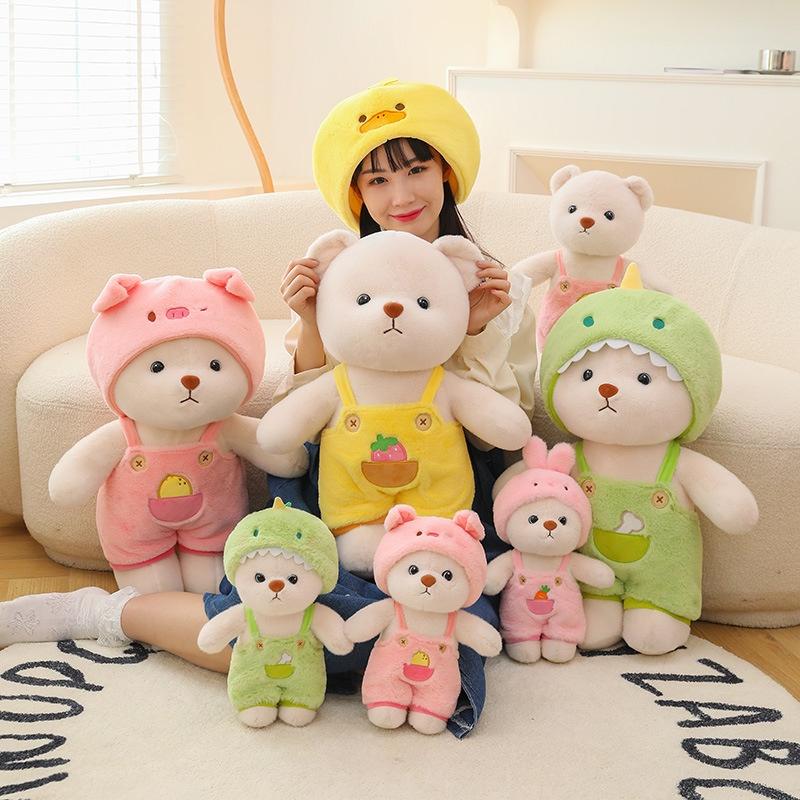 Lena Bär Handgemachter Teddybär Jungtier Plüsch Stofftier Spielzeug Geschenk