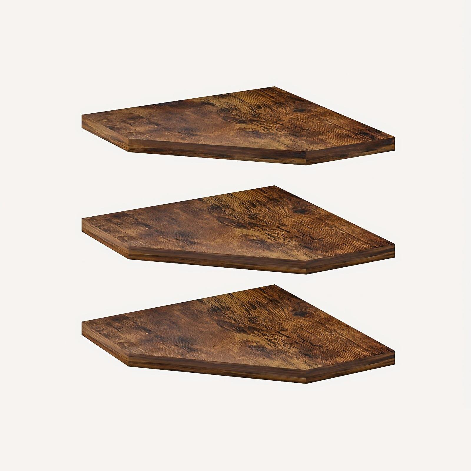 Solid Wood Multi-layer Corner Shelf for