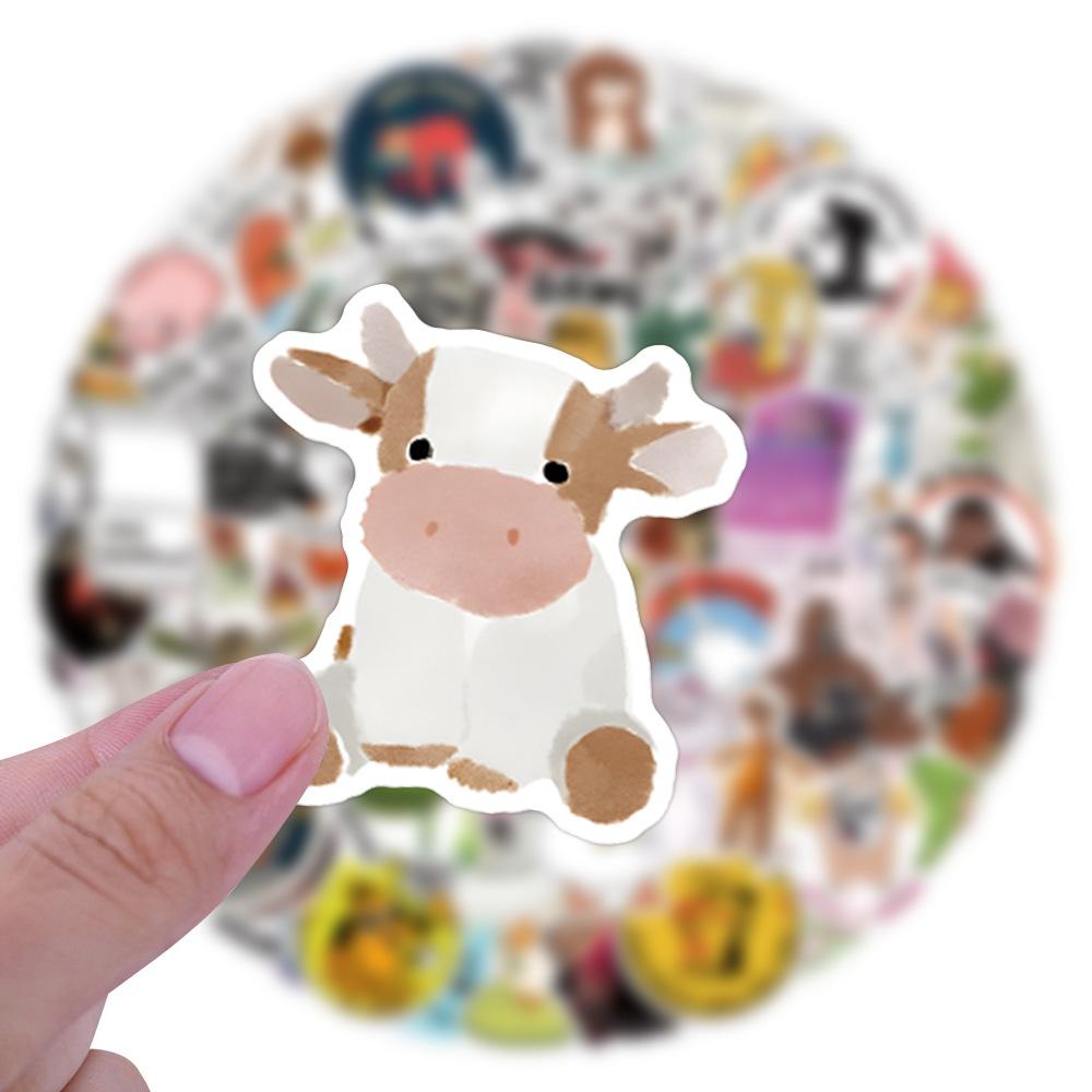 110Pcs  Funny Stickers  Funny Meme DIY Stickers Scrapbooking Phone Luggage Skateboard Vinyl Waterproof Decals