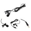 Mini 3.5mm Jack Wired Clip-on Lapel Lavalier Microphone Mic for Mobile Phone