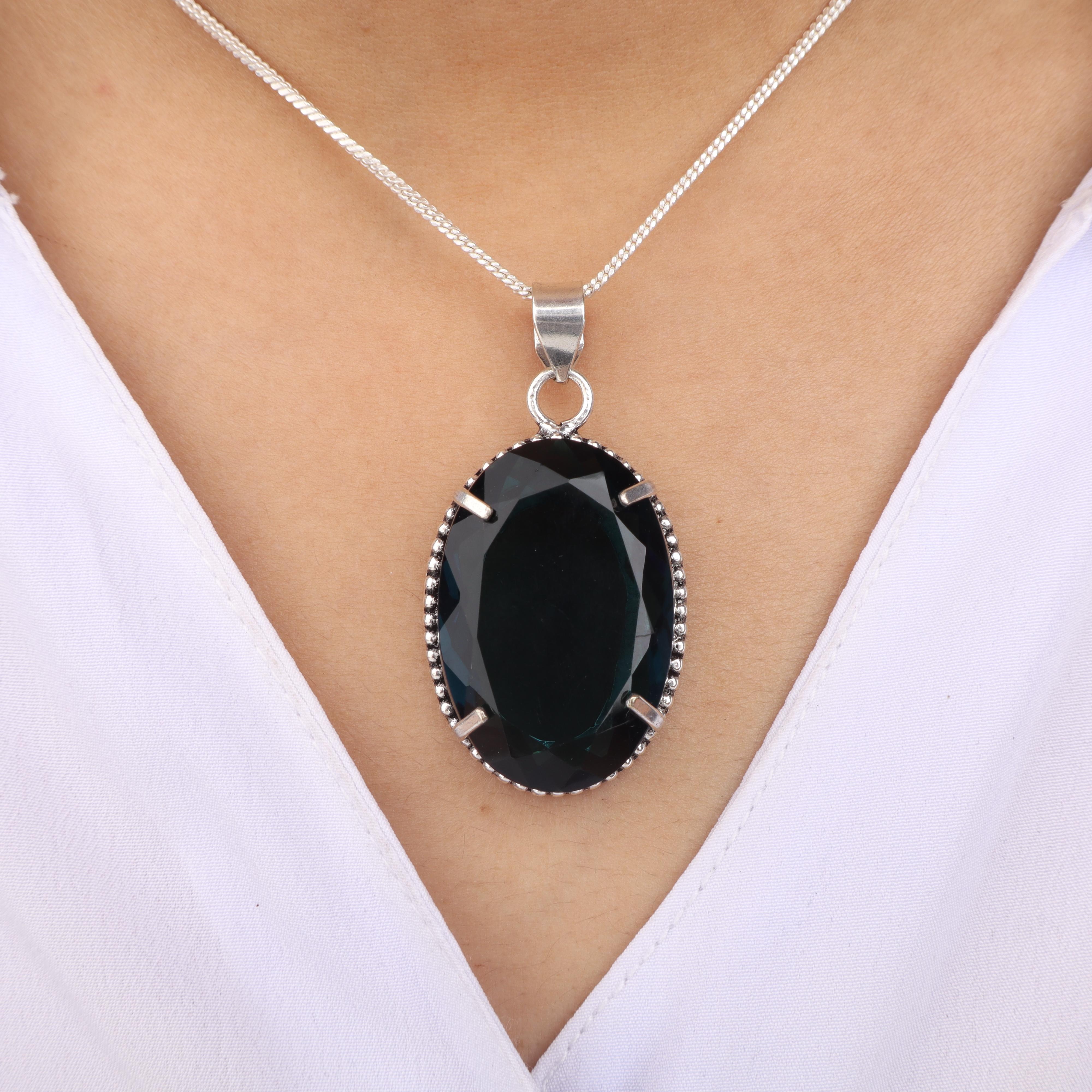 

Подвеска из серебра 925 пробы с драгоценным камнем зеленый турмалин 1,75 , ювелирное изделие ручной работы, праздничная подвеска с турмалином для подарка на день рождения PP-63-16