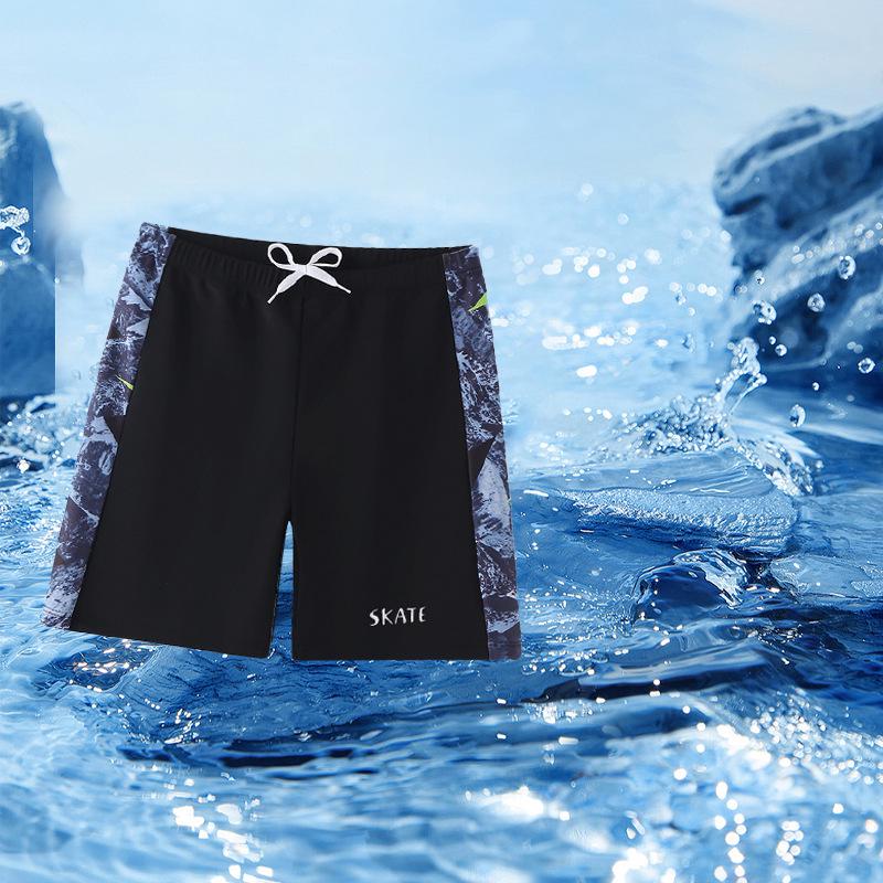 

2024 Хлопчачі плавки - Середні та Великі, Швидкосохнучі, Дихаючі, Рекомендований тренером пляжний купальник XL (30-45 jin)